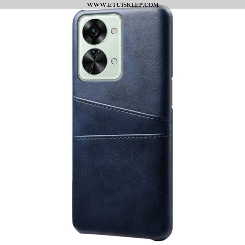 Etui do OnePlus Nord 2T 5G Sztuczna Skóra I Sztywne Tworzywo Sztuczne